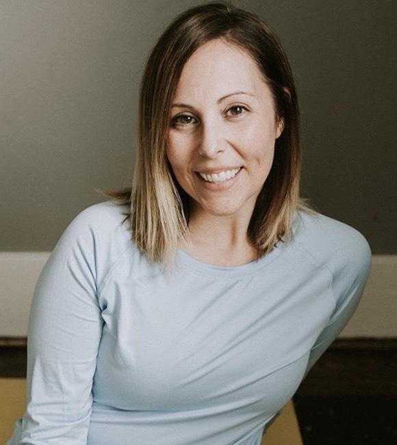 Alaina Stockhausen Pretzel Kids yoga teacher